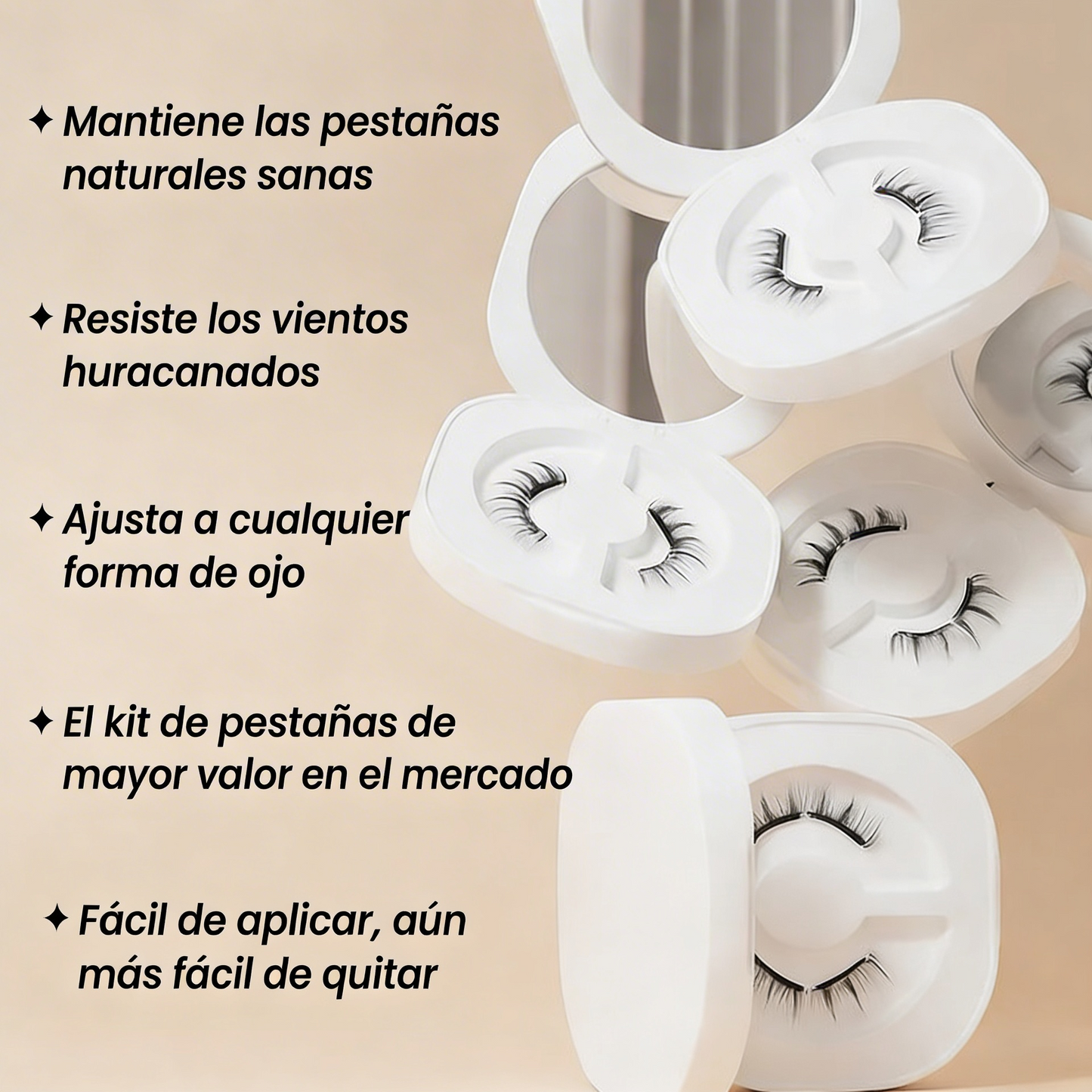 KIT DE PESTAÑAS MAGNETICAS